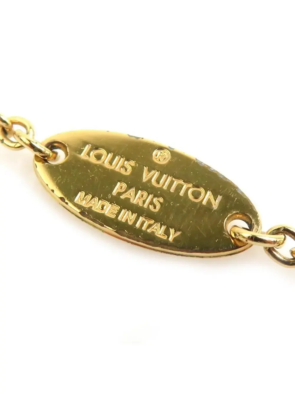 Auth Louis Vuitton Ltov Necklace #302841L31B